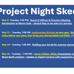 Club Sked May 2026