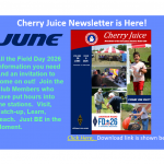 JUNE Cherry Juice Newsletter Ad
